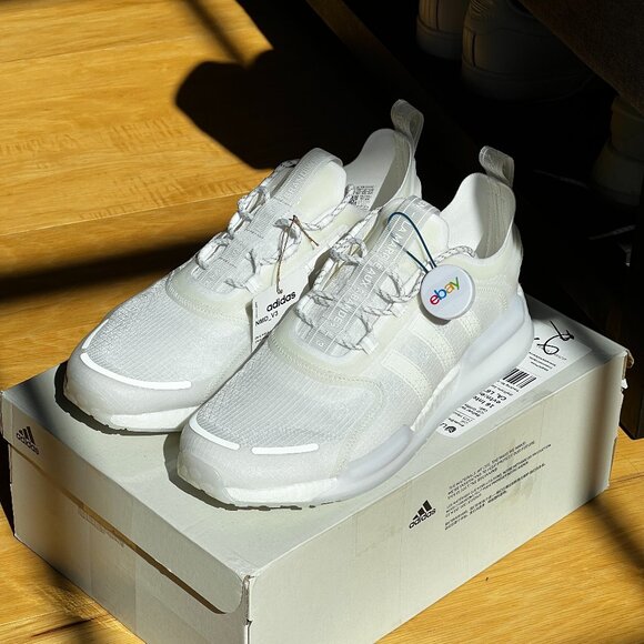 Adidas NMD V3 Triple White (Size US 12 GX3374) - Picture 1 of 7